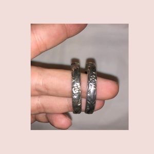 vintage hoop earrings